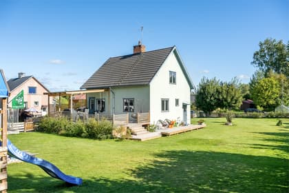 Bild av trädgården