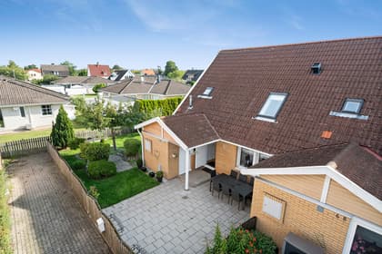 Bild av trädgården