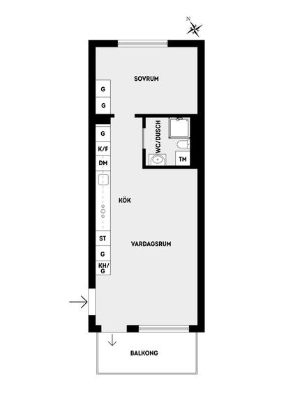 Göran Elgfelts gata 5A, Täby Centrum