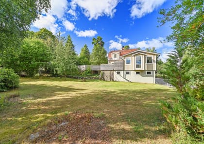 Bild av trädgården