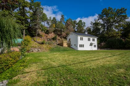 Bild av trädgården