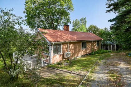 Bild av trädgården