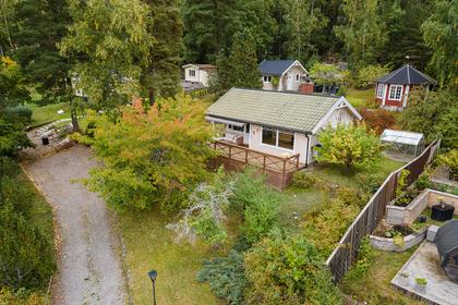 Bild av trädgården