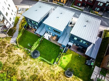 Bild av trädgården