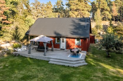 Bild av trädgården