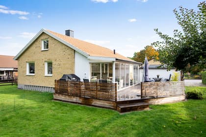 Bild av trädgården