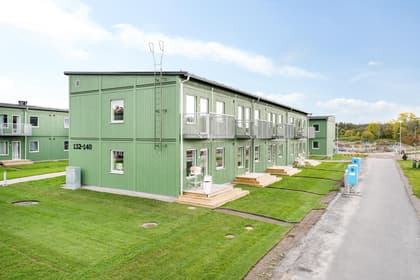 Bild av trädgården