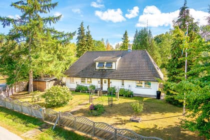 Bild av trädgården