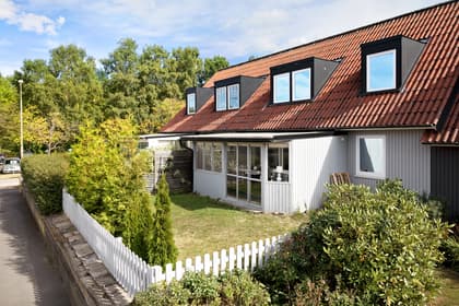 Bild av trädgården