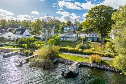 Bild av trädgården