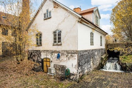 Bild av trädgården