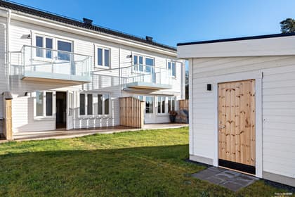 Bild av trädgården