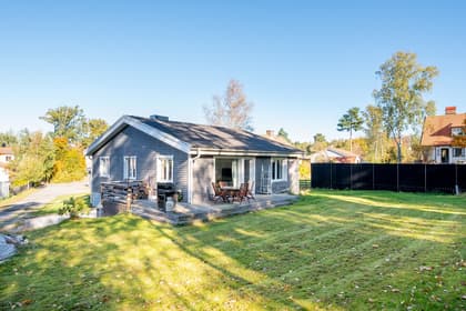 Bild av trädgården