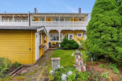 Bild av trädgården