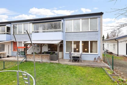 Bild av trädgården