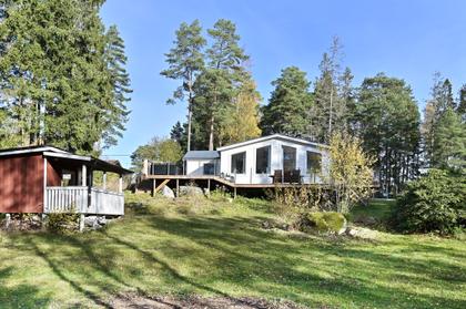 Bild av trädgården