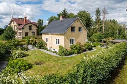 Bild av trädgården