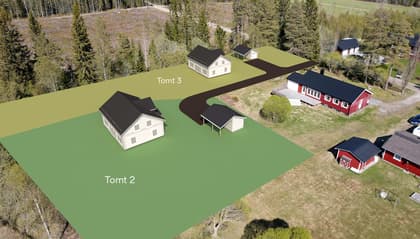 Bild av trädgården