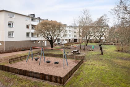 Bild av trädgården