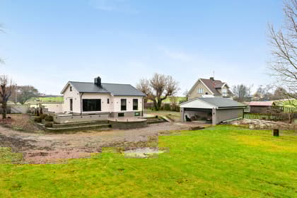 Bild av trädgården