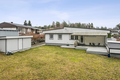 Bild av trädgården