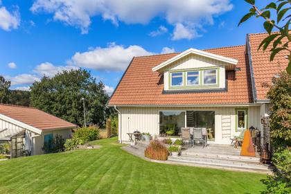 Bild av trädgården