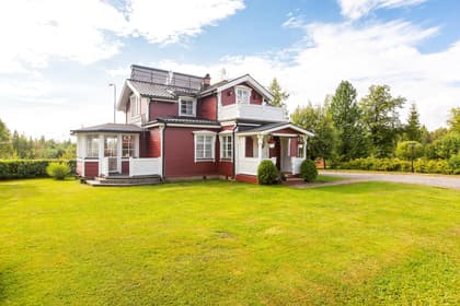 Bild av trädgården