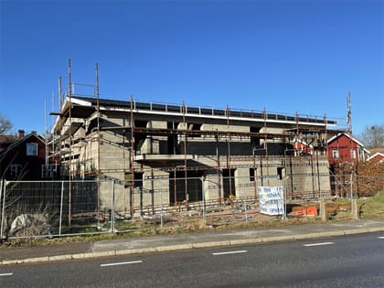 Bild av trädgården