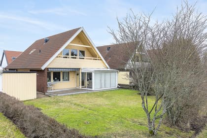 Bild av trädgården