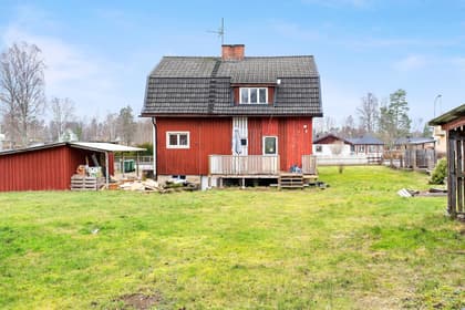 Bild av trädgården