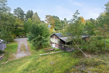 Bild av trädgården