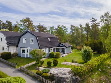 Bild av trädgården