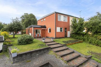 Bild av trädgården