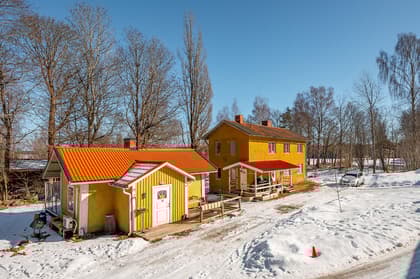 Bild av trädgården