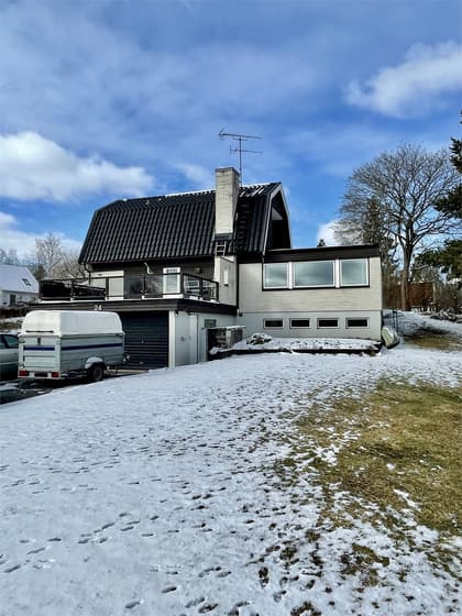 Bild av trädgården