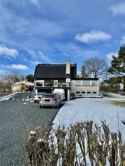 Bild av trädgården