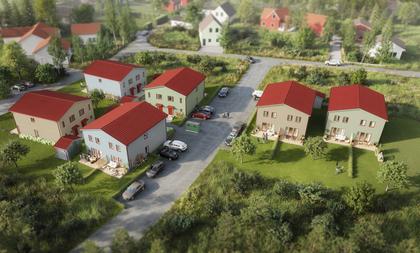 Bild av trädgården