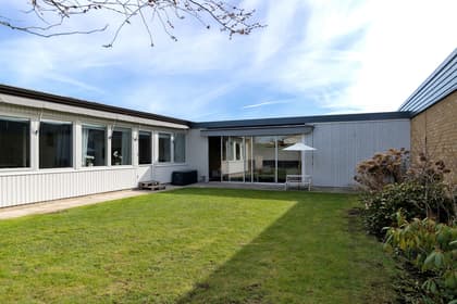 Bild av trädgården