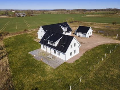 Bild av trädgården