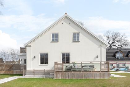 Bild av trädgården