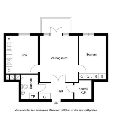 Tulegatan 48A, Centrum