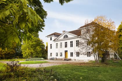 Bild av trädgården