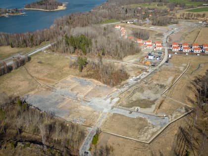 Bild av trädgården