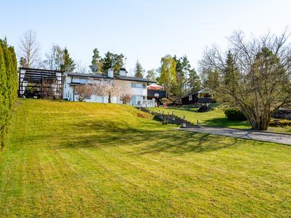 Bild av trädgården