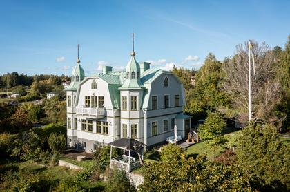 Bild av trädgården