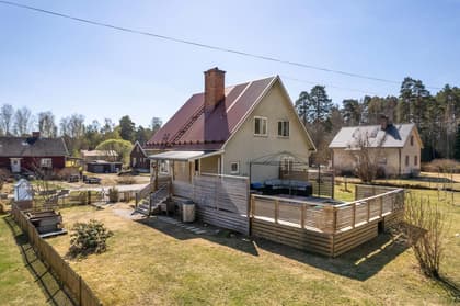 Bild av trädgården