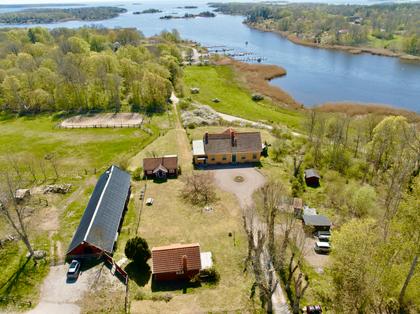 Bild av trädgården