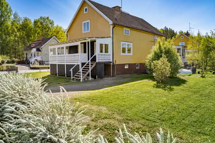 Bild av trädgården