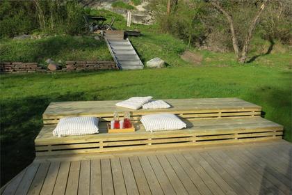 Bild av trädgården