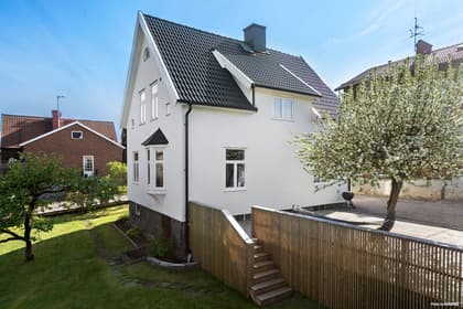 Bild av trädgården